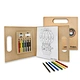 kraft paper cover color pencil coloring book set